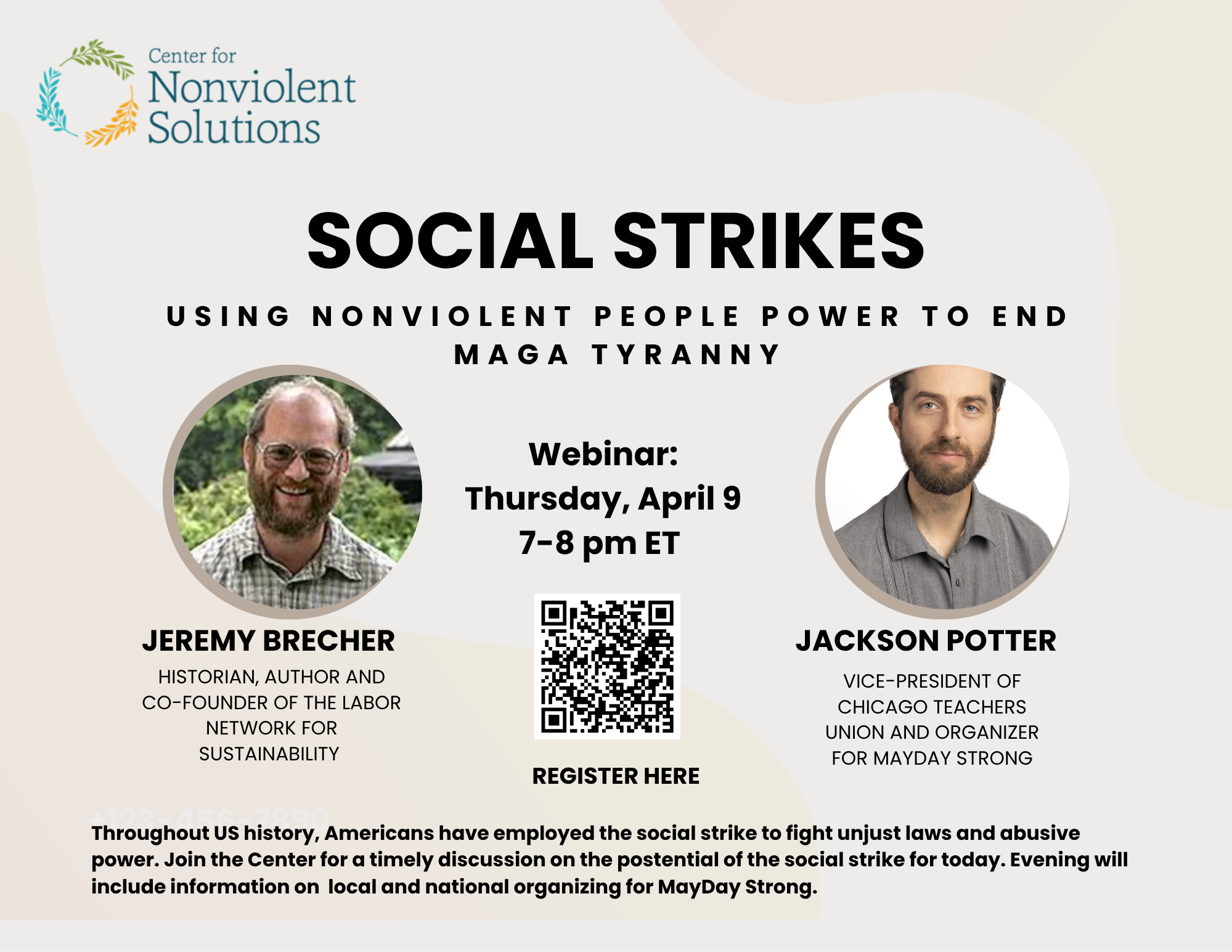 Grey Modern Business Marketing Webinar Flyer